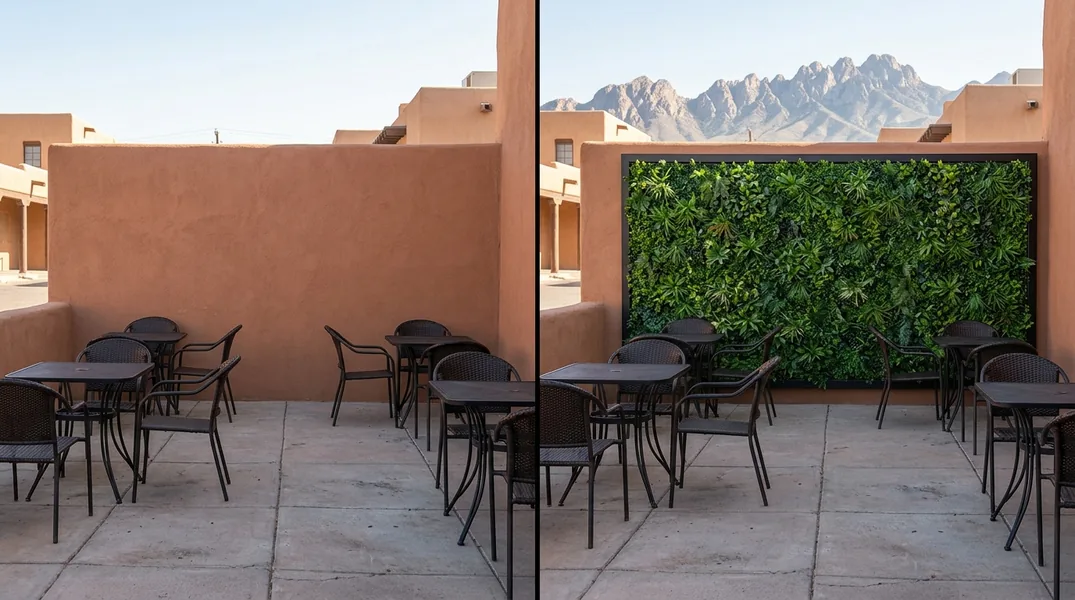 Result artificial grass installation in Las Cruces - Las Cruces Artificial Grass Installation